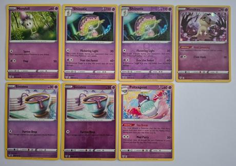 Pokémon karty "darkness ablaze" (2), 