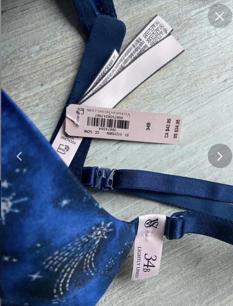 Nová podprsenka victoriassecret 34b/75b, victoria's secret,75b