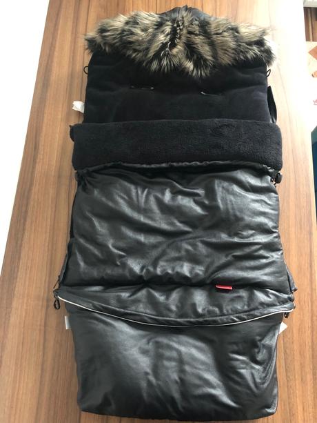 Limitovaný fusak city,imitácia kože s kožušinou, aesthetic