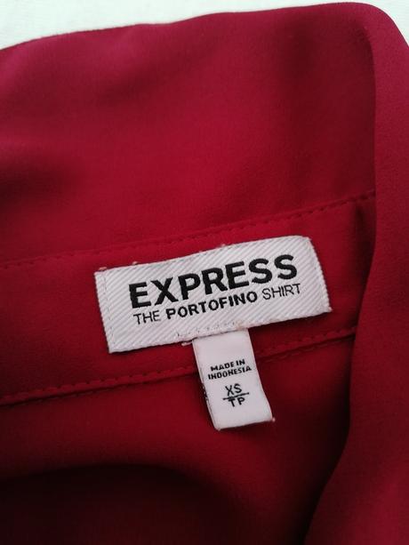 Bordová blúzka, xs