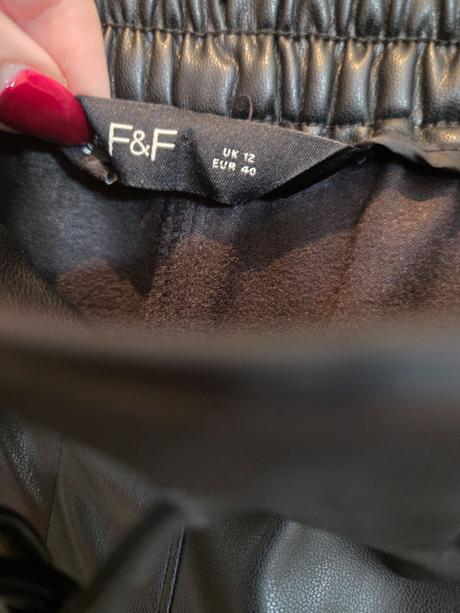 Kožené nohavice, f&f,l