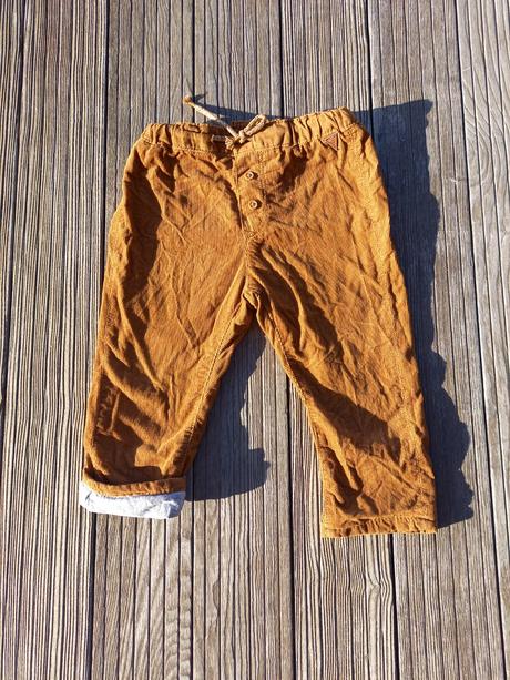 Menčestrove nohavice, h&m,86