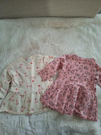 2 krat saty velkost 86, fox & bunny,86