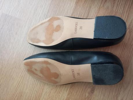 Balerínky, poltopánky, lasocki,36