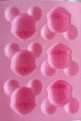 Silikónová forma 6 mickey mouse,