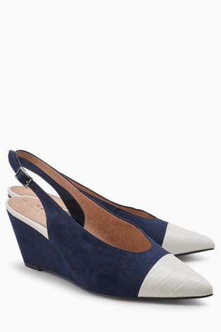 Lodičky s bielou špičkou, next,40