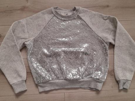 Trblietavý svetrík, h&m,140
