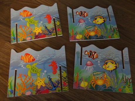 Drevený rybolov - magnetický, 