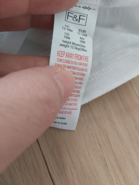 Tričká 2 ks, f&f,86