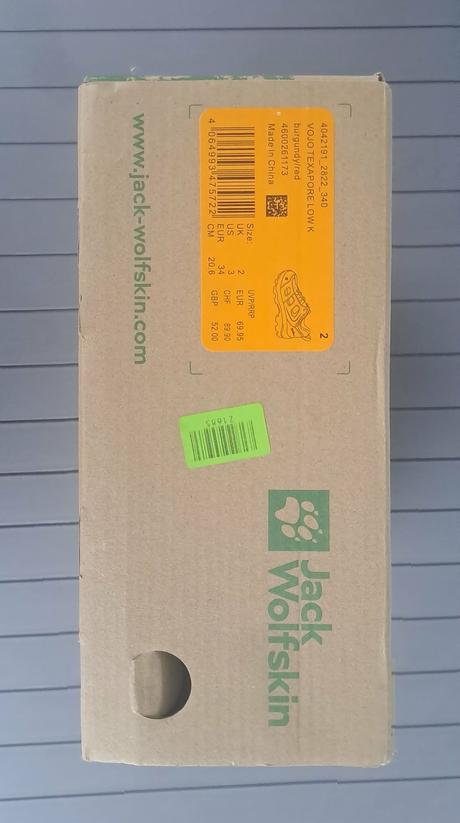 Dievčenská turistická obuv jack wolfskin č.34, jack wolfskin,34
