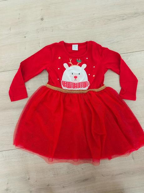 Vianočné šaty lindex 92, lindex,92