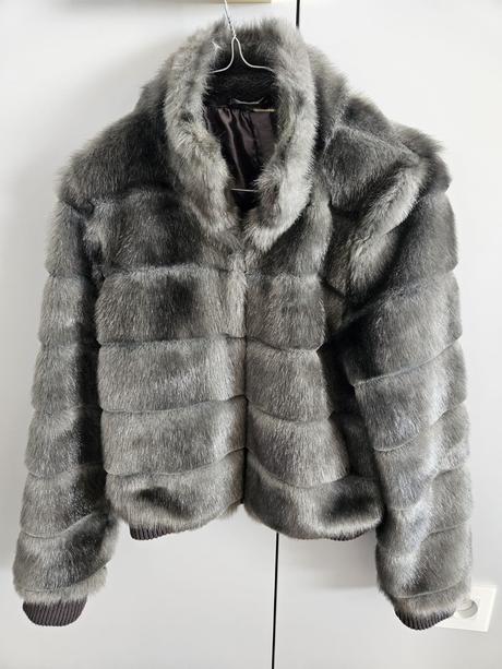 Umelý kozusok, h&m,s