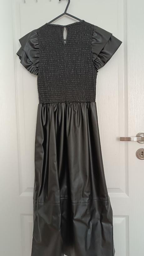 Šaty koženkové, zara,s