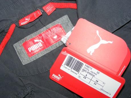 Krátky trenčkot - sako zn. puma - xxs/xs, puma,32 / 34 / 152 / 158 / xs