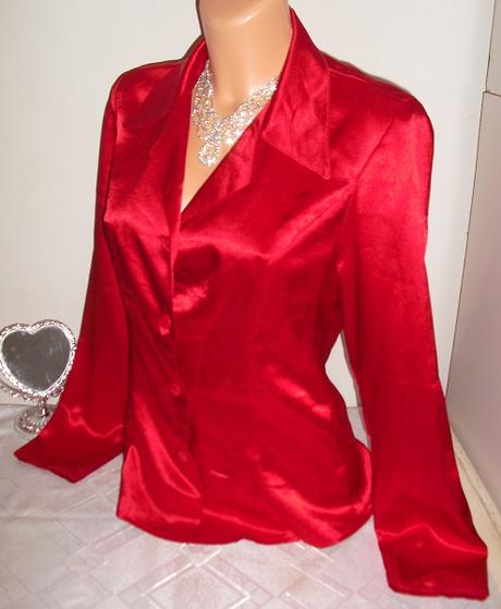 Magenta sexy bluzocka, m