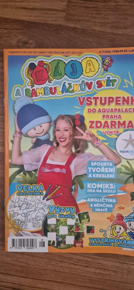 Predam nove detské časopisy,