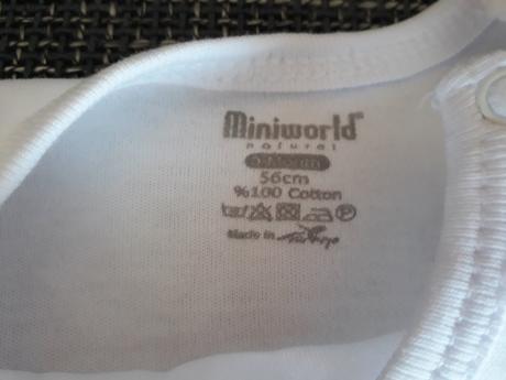 Overalík alebo dupačky pre novorodeniatko, 56