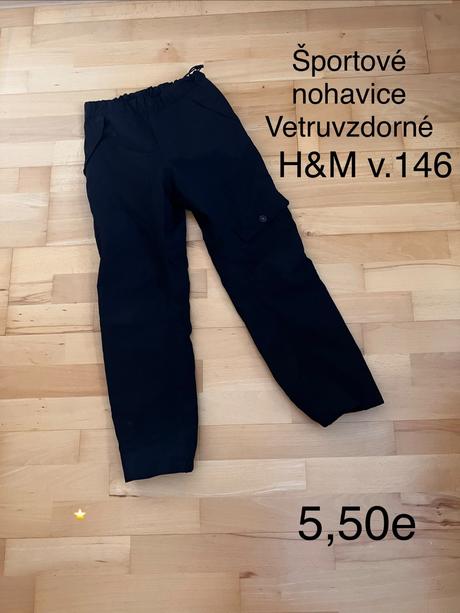 Vetruvzdorné nohavice, h&m,146