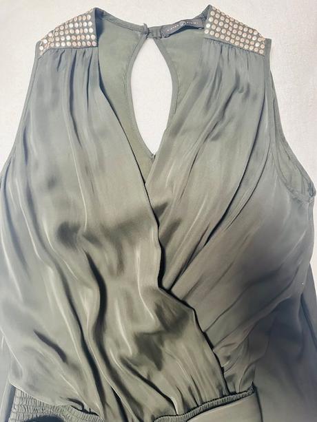 Khaki overal s ozdobami zn. pietro filipi originál, pietro filipi,40