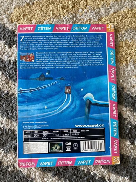 Dvd vapet rozprávky 4ks,