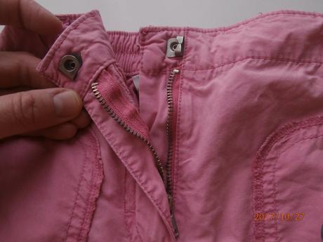 Nohavice 4-5 rokov podšité bavlnou, pretty girl,110