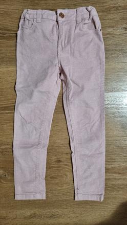 Menčestrové nohavice, denim co,116