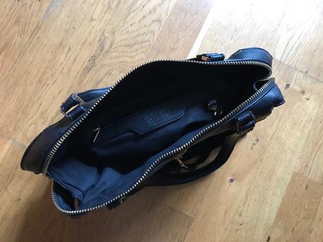 Krasna kozena kabelka accesorize, 