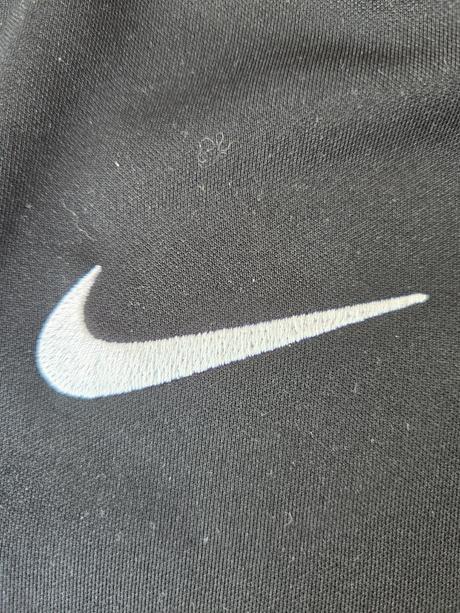 Zateplené chlapčenské čierne tričko s dlhým rukávo, nike,146