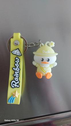 Rainbow prívesok/ kľúčenka kačiatko, 