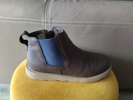 Kožené kotníkové topánky, 33