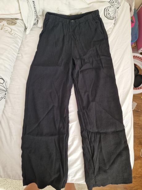 Nohavice na leto široké, h&m,140