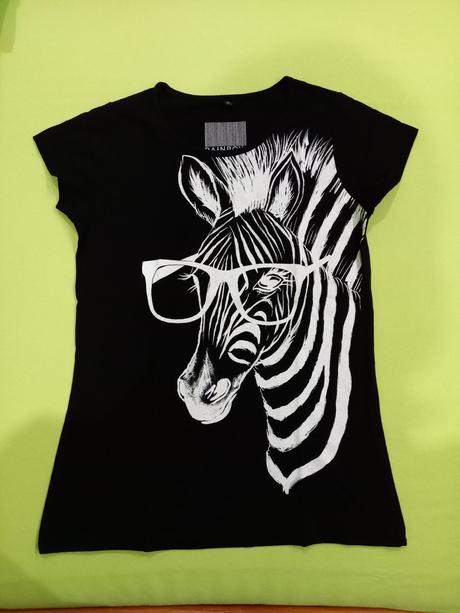 Dámske tričko so zebrou, bonprix,38