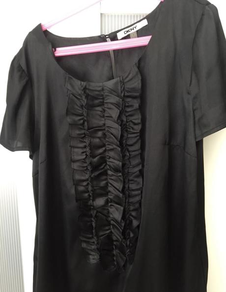 Dkny čierne šaty, dkny,m