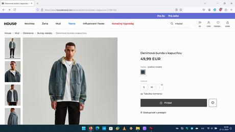 Wu-tang clan bunda, softshellová bunda, h&m,l
