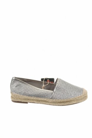 Strieborné espadrilky xti, 40