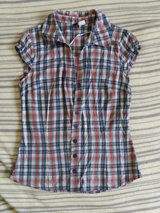 Karovaná košela značky h&m, h&m,34
