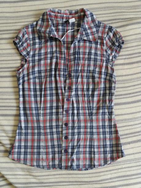 Karovaná košela značky h&m, h&m,34