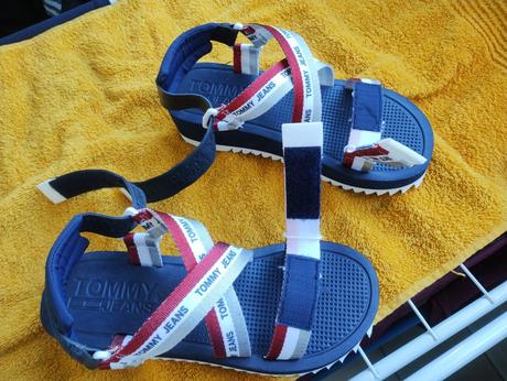 Sandále, tommy hilfiger,38