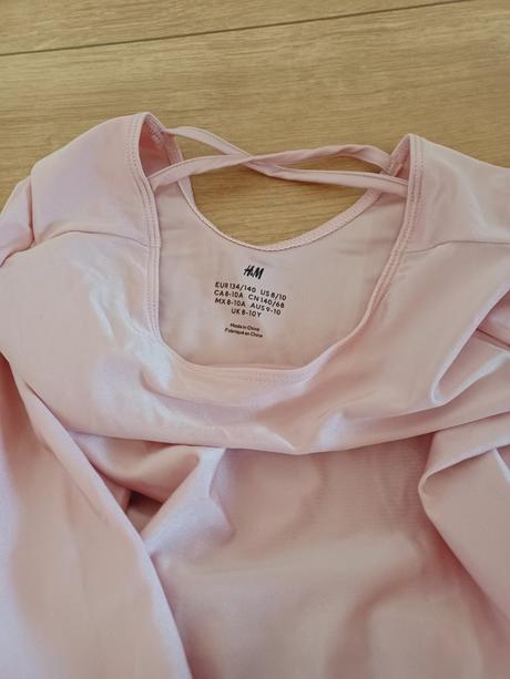 Baletné šaty, h&m,134