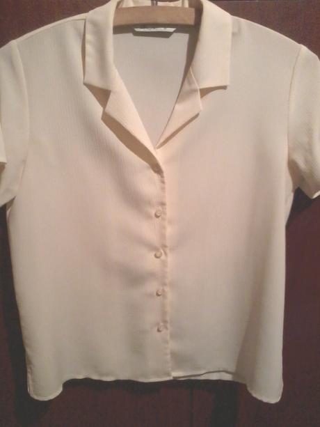 Modrá a žltá blúzka, bielo-čierna košeľa, m