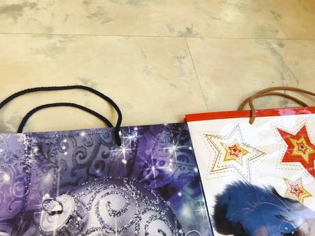 Veľké vianočné tašky 8 ks, 