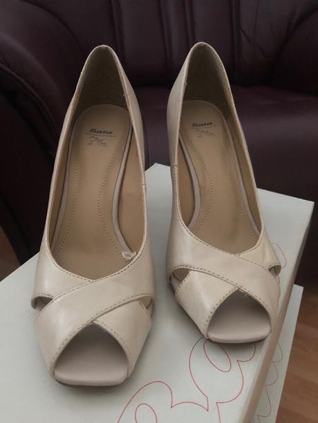 Kožené lodicky bata, baťa,36