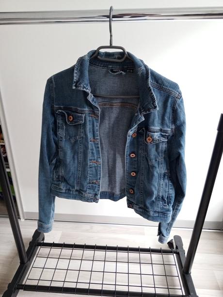 Dámska rifľová bunda, esmara,36