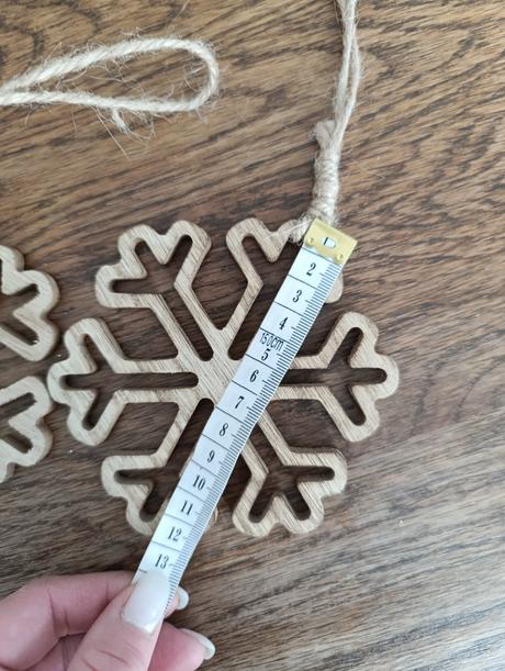 Drevené ozdoby na stromček 6ks, 