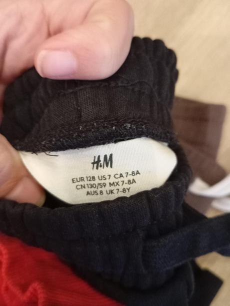 4x tepláky h&m, h&m,128