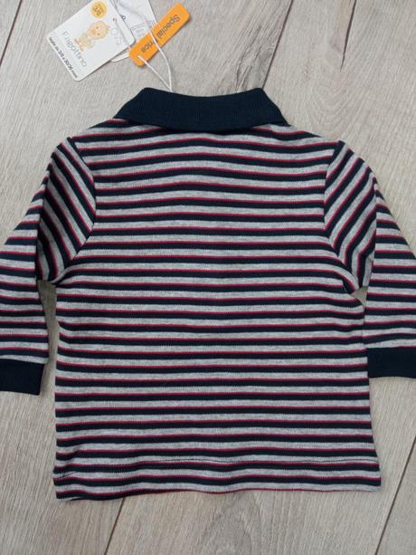Chlapčenské pruhované polo tričko (62), fagottino,62