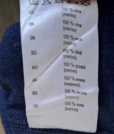 Merino termopradlo zn.zulu 122/128, 122