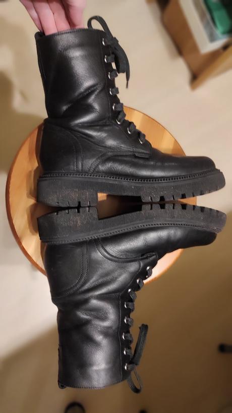 Vysoké kožené topánky, lasocki,35