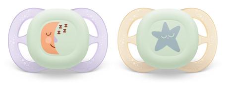 Avent scf075/07 cumlík ultra start nočný 2ks, 0-2m, avent