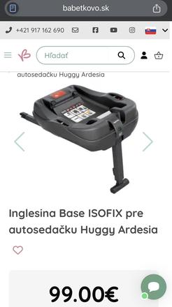 Isofix báza pre vajíčko inglesina, inglesina